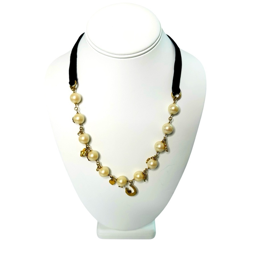 Kate Spade faux pearl necklace